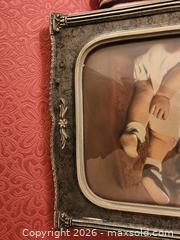 MaxSold Auction: Victorian Baby Photo in Antique Wooden Frame with Bubble Glass - Frame 10" x 15"T - Ajax (Ontario, Canada) SELLER MANAGED Estate Sale Online Auction - Billingsgate Crescent