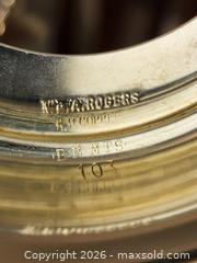 MaxSold Auction: Victorian Rococo Revival Amber Glass Pickle/Condiment Castor - Ajax (Ontario, Canada) SELLER MANAGED Estate Sale Online Auction - Billingsgate Crescent