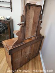 MaxSold Auction: Victorian Solid Wood Dresser with Tilting Vanity Mirror - Ajax (Ontario, Canada) SELLER MANAGED Estate Sale Online Auction - Billingsgate Crescent