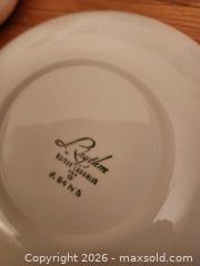 MaxSold Auction: Vintage 1950's Dish Set Homer Laughlin Rhythm Pink Magnolia Pattern - 32 pieces - Ajax (Ontario, Canada) SELLER MANAGED Estate Sale Online Auction - Billingsgate Crescent