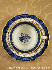 MaxSold Auction: Vintage Booths England Real Old Willow A8025 cup & saucer set with gold trim - Ajax (Ontario, Canada) SELLER MANAGED Estate Sale Online Auction - Billingsgate Crescent