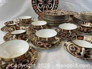 MaxSold Auction: Royal Crown Derby: Plates and Cups, Saucers and Soup - Oakville (Ontario, Canada) PARTNER MANAGED Estate Sale Online Auction - Lakeshore Road West