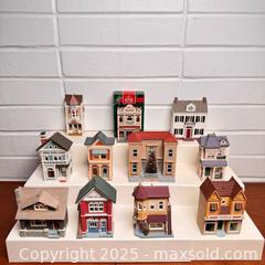 MaxSold Auction: Hallmark Nostalgic Houses and Shops Ornament Lot 1 - Toronto (Ontario, Canada) SELLER MANAGED Reseller Online Auction - Eastpark Boulevard