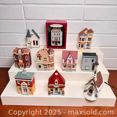 MaxSold Auction: Hallmark Nostalgic Houses and Shops Ornament Lot 2 - Toronto (Ontario, Canada) SELLER MANAGED Reseller Online Auction - Eastpark Boulevard