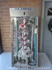 MaxSold Auction: ICE CASTLE Animated Rotating Christmas Display - 3 Feet Tall! - Toronto (Ontario, Canada) SELLER MANAGED Reseller Online Auction - Eastpark Boulevard