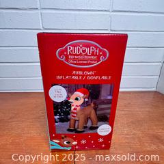 MaxSold Auction: Rudolph Inflatable Christmas Decor - Toronto (Ontario, Canada) SELLER MANAGED Reseller Online Auction - Eastpark Boulevard