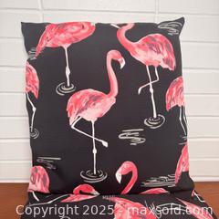 MaxSold Auction: Set of Flamingo Pillows - Toronto (Ontario, Canada) SELLER MANAGED Reseller Online Auction - Eastpark Boulevard