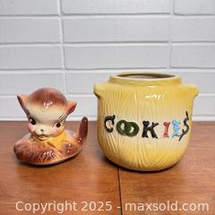 MaxSold Auction: Vintage Puppy Cookie Jar - Toronto (Ontario, Canada) SELLER MANAGED Reseller Online Auction - Eastpark Boulevard