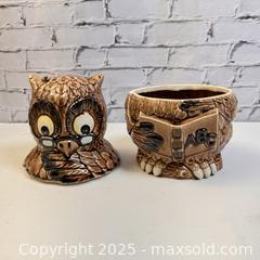 MaxSold Auction: Vintage Wise Old Owl Cookie Jar - Toronto (Ontario, Canada) SELLER MANAGED Reseller Online Auction - Eastpark Boulevard