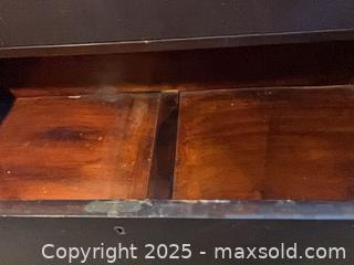 MaxSold Auction: Early 20th Century Solid Wood 4-Drawer Dresser, Dark Brown - Randolph (Massachusetts, USA) PARTNER MANAGED Estate Sale Online Auction - Chestnut Street