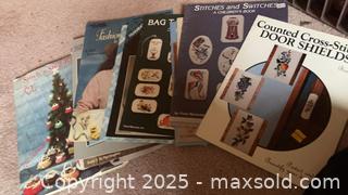 MaxSold Auction: Lot of Vintage Craft Pattern Booklets/Leaflets, 40–50, 1980s–90s - Randolph (Massachusetts, USA) PARTNER MANAGED Estate Sale Online Auction - Chestnut Street