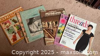 MaxSold Auction: Vintage Craft Pattern Booklets & Magazines Lot, 30+ pcs - Randolph (Massachusetts, USA) PARTNER MANAGED Estate Sale Online Auction - Chestnut Street