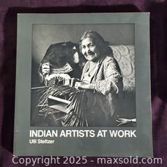 MaxSold Auction: 2 books - &#34;INDIAN ARTISTS AT WORK&#34; (signed copy) &#38; &#34;NATIVE FAMILY&#34; (first edition) - Toronto (Ontario, Canada) PARTNER MANAGED Estate Sale Online Auction - Industrial Street
