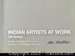 MaxSold Auction: 2 books - &#34;INDIAN ARTISTS AT WORK&#34; (signed copy) &#38; &#34;NATIVE FAMILY&#34; (first edition) - Toronto (Ontario, Canada) PARTNER MANAGED Estate Sale Online Auction - Industrial Street