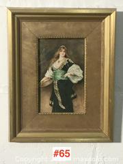 MaxSold Auction: antique ART NOUVEAU WATERCOLOUR c.1900 (signed) - Toronto (Ontario, Canada) PARTNER MANAGED Estate Sale Online Auction - Industrial Street