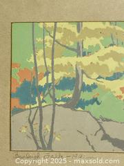 MaxSold Auction: CANADIAN ART - WATERCOLOUR &#34;Burleigh Falls&#34; (1941) by Gertrude Cox - Toronto (Ontario, Canada) PARTNER MANAGED Estate Sale Online Auction - Industrial Street