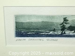 MaxSold Auction: CANADIAN ART PRINT - "North Channel Island" by Greg Shafley  - Toronto (Ontario, Canada) PARTNER MANAGED Estate Sale Online Auction - Industrial Street