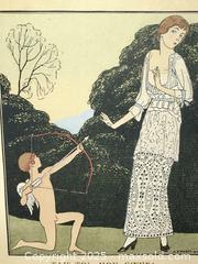 MaxSold Auction: original 1913 FRENCH FASHION PRINT by A.E. Marty - Toronto (Ontario, Canada) PARTNER MANAGED Estate Sale Online Auction - Industrial Street