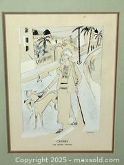 MaxSold Auction: original 1920s FRENCH FASHION PRINT by Roger Chastel - Toronto (Ontario, Canada) PARTNER MANAGED Estate Sale Online Auction - Industrial Street