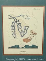 MaxSold Auction: original 1925 FRENCH FASHION PRINT by Jeanne Lanvin - Toronto (Ontario, Canada) PARTNER MANAGED Estate Sale Online Auction - Industrial Street