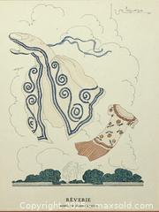 MaxSold Auction: original 1925 FRENCH FASHION PRINT by Jeanne Lanvin - Toronto (Ontario, Canada) PARTNER MANAGED Estate Sale Online Auction - Industrial Street