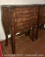 MaxSold Auction: pair LOUIS XV (style) NIGHTSTANDS - Toronto (Ontario, Canada) PARTNER MANAGED Estate Sale Online Auction - Industrial Street
