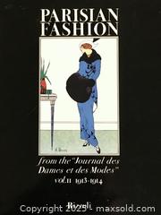 MaxSold Auction: reference book &#34;PARISIAN FASHION vol II 1913-1914&#34; - Toronto (Ontario, Canada) PARTNER MANAGED Estate Sale Online Auction - Industrial Street