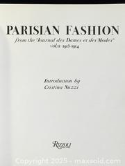 MaxSold Auction: reference book &#34;PARISIAN FASHION vol II 1913-1914&#34; - Toronto (Ontario, Canada) PARTNER MANAGED Estate Sale Online Auction - Industrial Street
