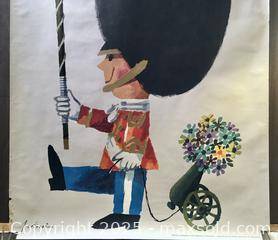 MaxSold Auction: vintage MCM DENMARK TOURISM POSTER 1963 - artwork by Ib Antoni "Wonderful Copenhagen" -  - Toronto (Ontario, Canada) PARTNER MANAGED Estate Sale Online Auction - Industrial Street