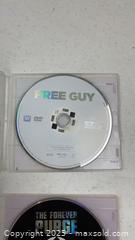 MaxSold Auction: 2 movies, Free Guy, the Forever Purge - Dundee Township (Illinois, USA) SELLER MANAGED Reseller Online Auction - Airport Road
