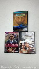 MaxSold Auction: 3 DVDs, the Aviator, Call of the Midwife season 2, the Awakening Land - Dundee Township (Illinois, USA) SELLER MANAGED Reseller Online Auction - Airport Road