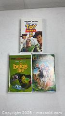 MaxSold Auction: 3 VHS Movies, Toy Story 2, A Bug’s Life, El Dorado - Dundee Township (Illinois, USA) SELLER MANAGED Reseller Online Auction - Airport Road