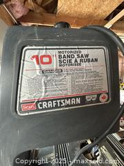 MaxSold Auction: Craftsman 10&#34; Motorized Band Saw - Amaranth (Ontario, Canada) SELLER MANAGED Downsizing Online Auction - 20th Sideroad
