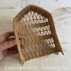 MaxSold Auction: Mini Wicker Arch Decorative Doll House Furniture Piece - Kingston (Ontario, Canada) SELLER MANAGED Downsizing Online Auction - Bishop Street