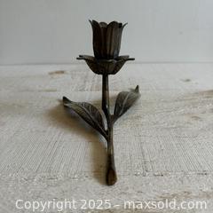 MaxSold Auction: Vintage Brass Flower Ashtray Base for Removeable Petals - Just Base - Kingston (Ontario, Canada) SELLER MANAGED Downsizing Online Auction - Bishop Street