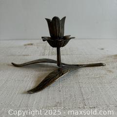 MaxSold Auction: Vintage Brass Flower Ashtray Base for Removeable Petals - Just Base - Kingston (Ontario, Canada) SELLER MANAGED Downsizing Online Auction - Bishop Street