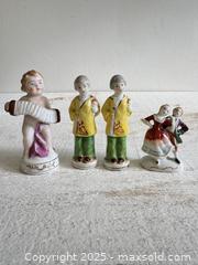 MaxSold Auction: Vintage Miniature Occupied Japan Ceramic Figurines - Lot of Four, with Wear - Kingston (Ontario, Canada) SELLER MANAGED Downsizing Online Auction - Bishop Street