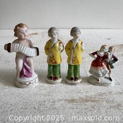 MaxSold Auction: Vintage Miniature Occupied Japan Ceramic Figurines - Lot of Four, with Wear - Kingston (Ontario, Canada) SELLER MANAGED Downsizing Online Auction - Bishop Street