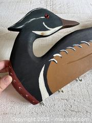 MaxSold Auction: Vintage Wood Duck Decoy Key Hook Wall Hanging - Painted Duck Key Hook - Kingston (Ontario, Canada) SELLER MANAGED Downsizing Online Auction - Bishop Street