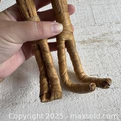 MaxSold Auction: Vintage Woven Tribal Dolls - Grass Straw Figures - Raffia African Banana Leaf Folk Art People - Yano Doll - Kingston (Ontario, Canada) SELLER MANAGED Downsizing Online Auction - Bishop Street