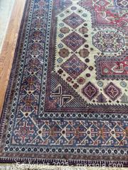 MaxSold Auction: Vintage Large Hand Made Poss Persian Rug Carpet 12&#39; X 8&#39;  Purchased at Liberty Of London Rugs &#38; Carpets London UK - Toronto (Ontario, Canada) SELLER MANAGED Downsizing Online Auction - Scrivener Square (CONDO)