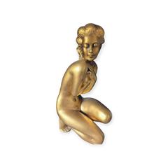 MaxSold Auction: Vintage gold chalkware statue - Mississauga (Ontario, Canada) SELLER MANAGED Reseller Online Auction - Montevideo Road