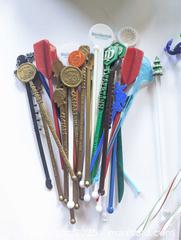 MaxSold Auction: Vintage swizzle sticks lot - Mississauga (Ontario, Canada) SELLER MANAGED Reseller Online Auction - Montevideo Road