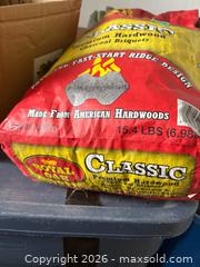 MaxSold Auction: 15 lbs bag of charcoal - Kingston (Ontario, Canada) SELLER MANAGED Downsizing Online Auction - Steve Fonyo Drive (STORAGE)