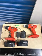 MaxSold Auction: 2 black & decker drills - Kingston (Ontario, Canada) SELLER MANAGED Downsizing Online Auction - Steve Fonyo Drive (STORAGE)