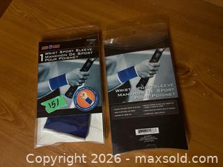 MaxSold Auction: 2 wrist sport sleeve’s - Kingston (Ontario, Canada) SELLER MANAGED Downsizing Online Auction - Steve Fonyo Drive (STORAGE)