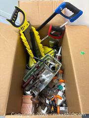 MaxSold Auction: Big box of saws and other workshop things - Kingston (Ontario, Canada) SELLER MANAGED Downsizing Online Auction - Steve Fonyo Drive (STORAGE)