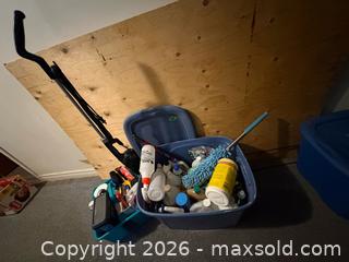 MaxSold Auction: Bissell Magic vacuum cleaning lot with caddy - Kingston (Ontario, Canada) SELLER MANAGED Downsizing Online Auction - Steve Fonyo Drive (STORAGE)