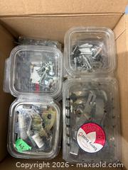 MaxSold Auction: Box of screws and stuff - Kingston (Ontario, Canada) SELLER MANAGED Downsizing Online Auction - Steve Fonyo Drive (STORAGE)
