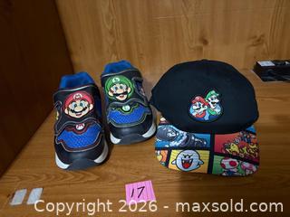 MaxSold Auction: Children’s Mario Brothers Hat & Shoes - Kingston (Ontario, Canada) SELLER MANAGED Downsizing Online Auction - Steve Fonyo Drive (STORAGE)
